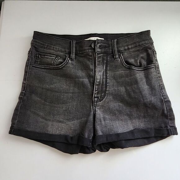 PacSun Pants - Pacsun Women's Black Denim Shorts Size 26